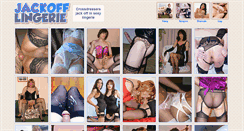 Desktop Screenshot of jackofflingerie.com